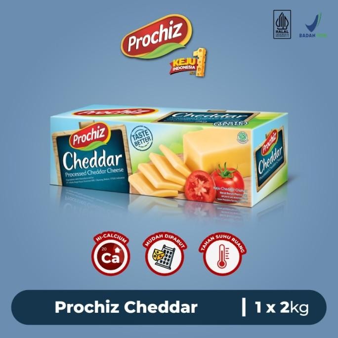 

SIAP KIRIM KEJU PROCHIZ CHEDDAR 2 KG