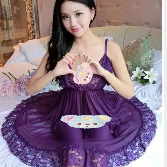 

Lingerie Baju Tidur-Baju Tidur Sexy/Baju Seserahan Up Big Size Original