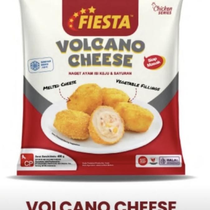 

SIAP KIRIM FIESTA VOLCANO CHEESE | NAGET AYAM ISI KEJU DAN SAYURAN