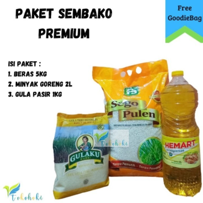 

PAKET SEMBAKO PREMIUM