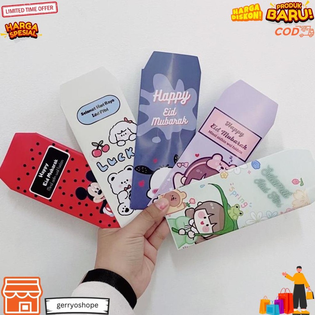 

Amplop Lebaran 2 (1 Pack Isi 10 Pcs) D Terlaris