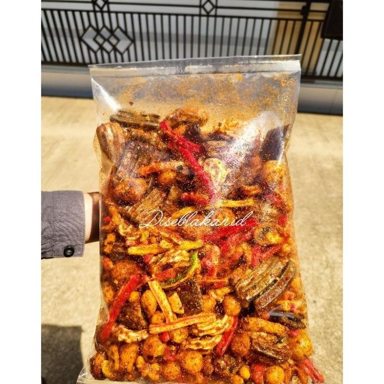

Seblak Mix/ Seblak Campur/ Seblak Pedas Daun Jeruk Kemasan 1Kg Instant