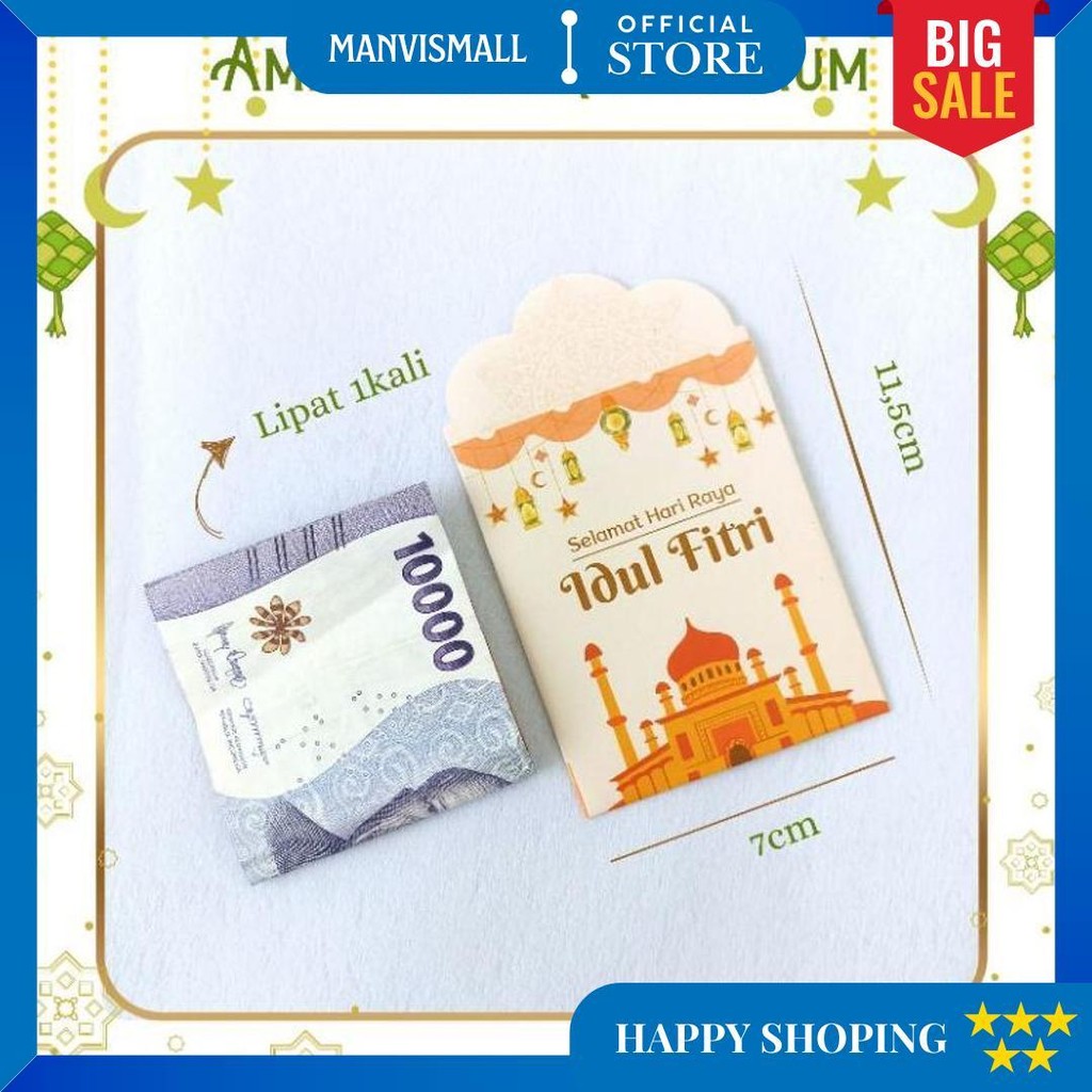 

(Isi 10) Amplop Lebara Medium Motif Muslim / Snack / Kartun D Cod