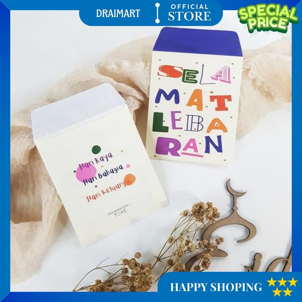 

[ Isi 20,30,50 Pcs ] Amplop Lebaran Thr Idul Fitri/Amplop Kecil/Amplop Lebaran Aesthetic/Amplop Angpao Lebaran 2025 D Terlaris