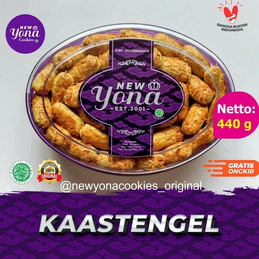 

Ready] Kue Kering Lebaran New Yona Cookies - Kastangel Original