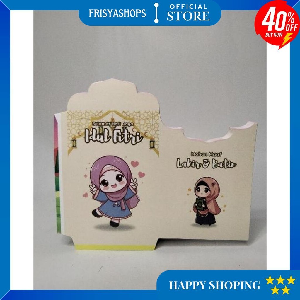 

1000 Lembar Amplop Muslim Medium Free Plastik Opp D Gratis Ongkir