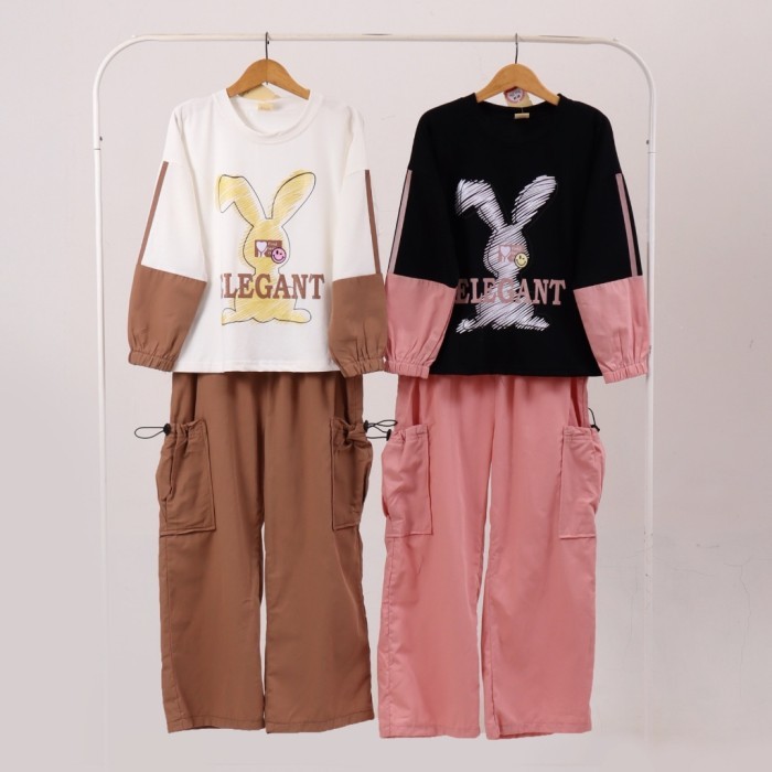 Setelan Anak Perempuan /Pakaian Anak /Fashion Anak Perempuan Usia6-15 Tahun Baju Anak Perempuan One