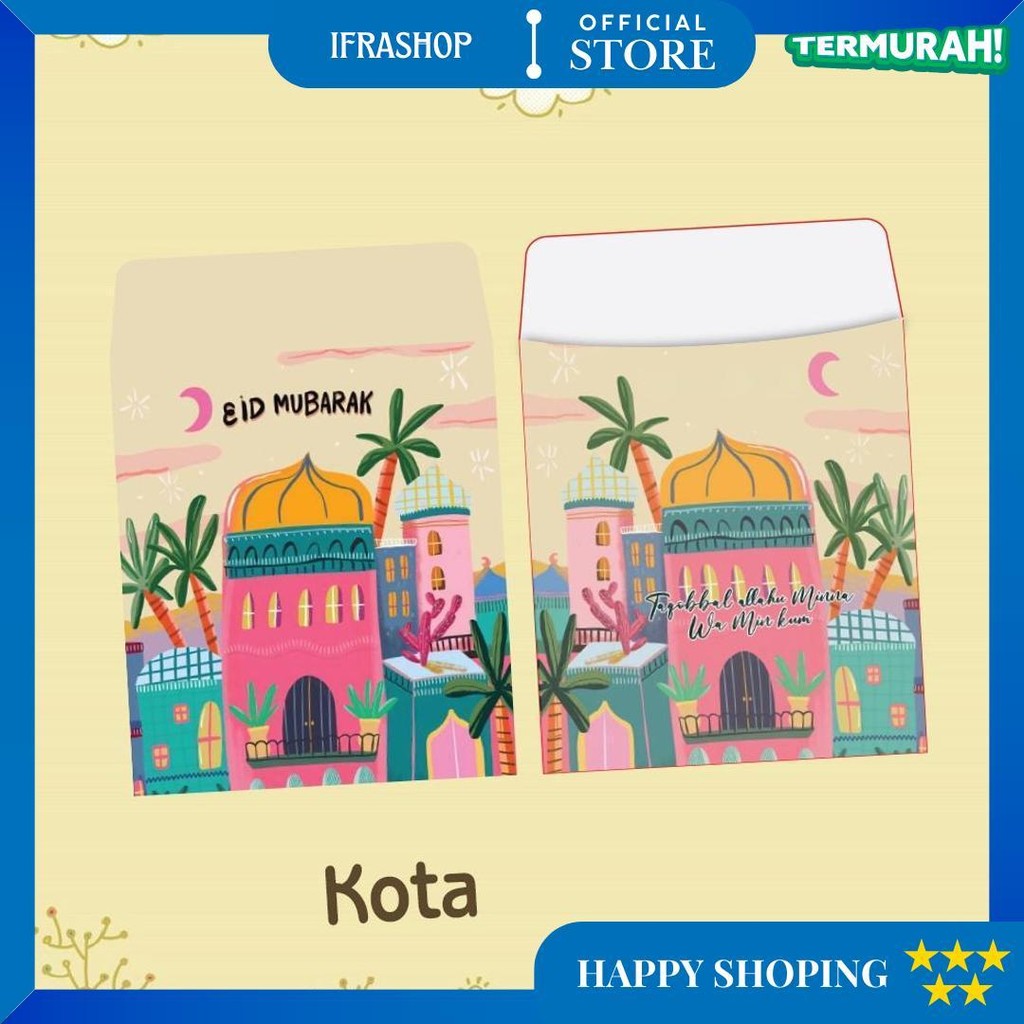 

(10 Pcs) Amplop Lebaran Mini/Amplop Angpao Mini/Lebaran Murah D Ramadhan Sale