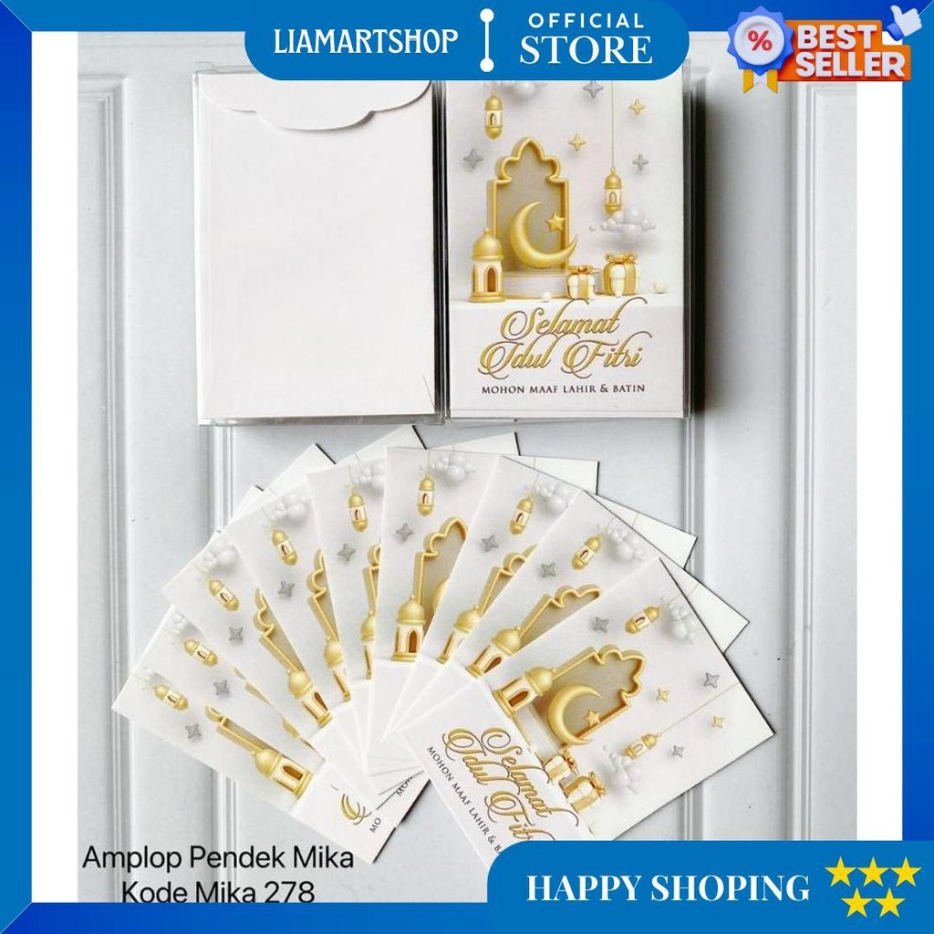 

Amplop Lebaran Idul Fitri Ukuran (7 X 10Cm) Isi 50 Lembar D Best Seller