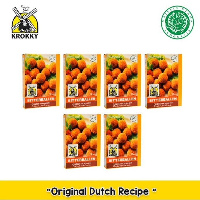 

Promo Krokky Chicken Mushroom Bitterballen Pack Of 6
