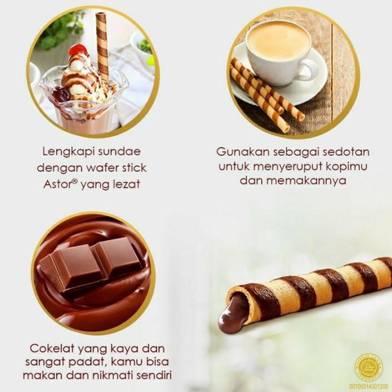 

Astor Wafer Stick Coklat 330Gr | Kue Kaleng | Kue Parcel Lebaran | Kue Kering | Terlaris | Termurah Limited