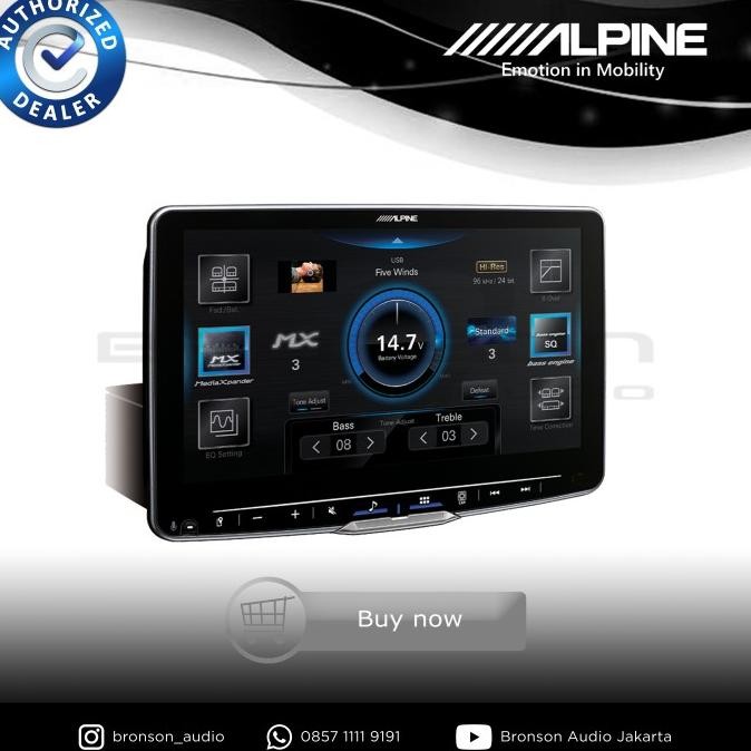 Grosir Head Unit Alpine Ilx F509E Halo9 Ilx F 509E