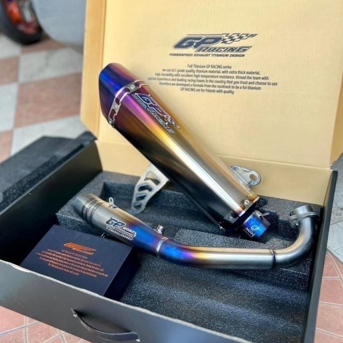 Promo Knalpot GP Racing Titanium Xmax Gp Racing Original COD
