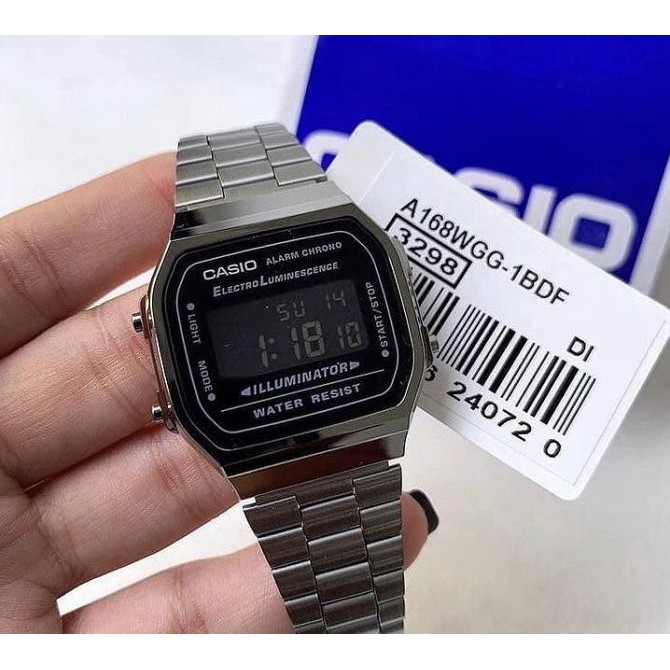 Promo Jam Tangan Casio A168Wgg-1Bdf Original Garansi Pt Gap 1 Tahun