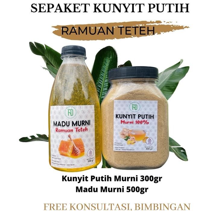 

terbaru !!! sepaket kunyit putih ramuan teteh ready