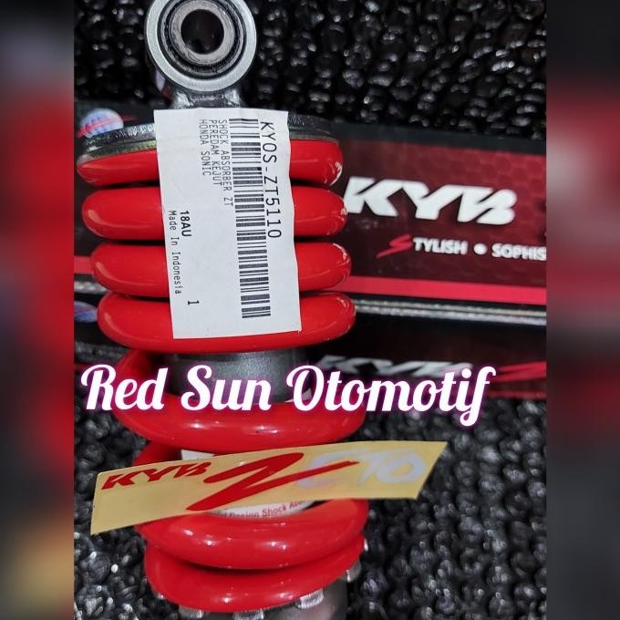 Mono shock breaker Kyb Zeto Sonic 150 supra GTR 230 mm Terlaris