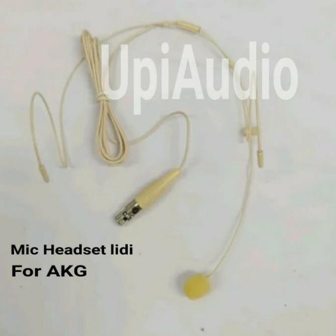 Mic Lidi Headset Wireless Akg ( For Akg Wm ) Berkualitas
