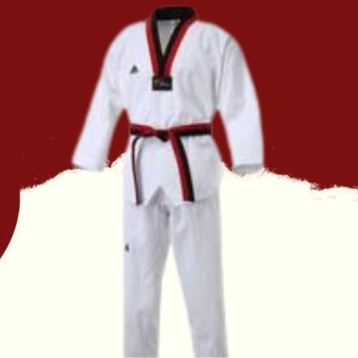DOBOK ADIDAS FIGHTER / UNIFORM TAEKWONDO / SERAGAM TAEKWONDO Terlaris