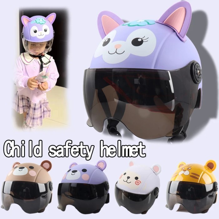 PROMO SPECIAL Hiasan Telinga Kucing Motor/Modifikasi Stiker Helm Aksesoris Telinga