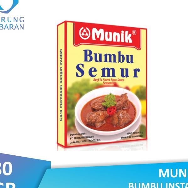 

Muni Bumbu Emur 80Gr