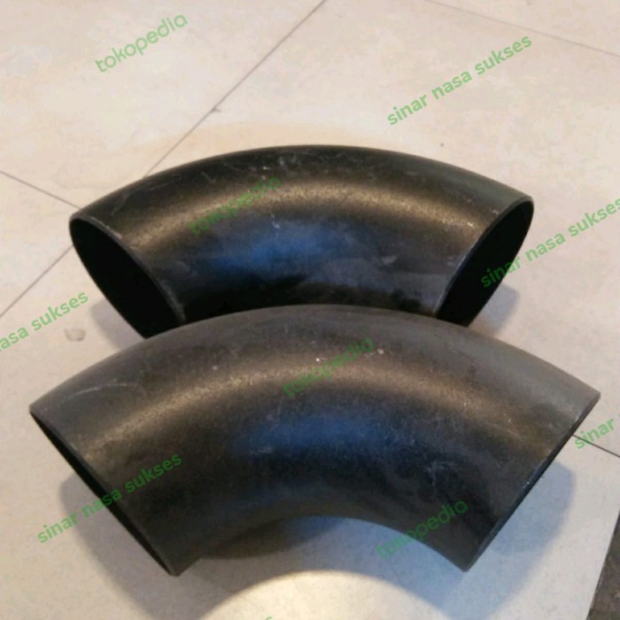 Elbow las besi sch80 ukuran 3" inch carbon steel 90