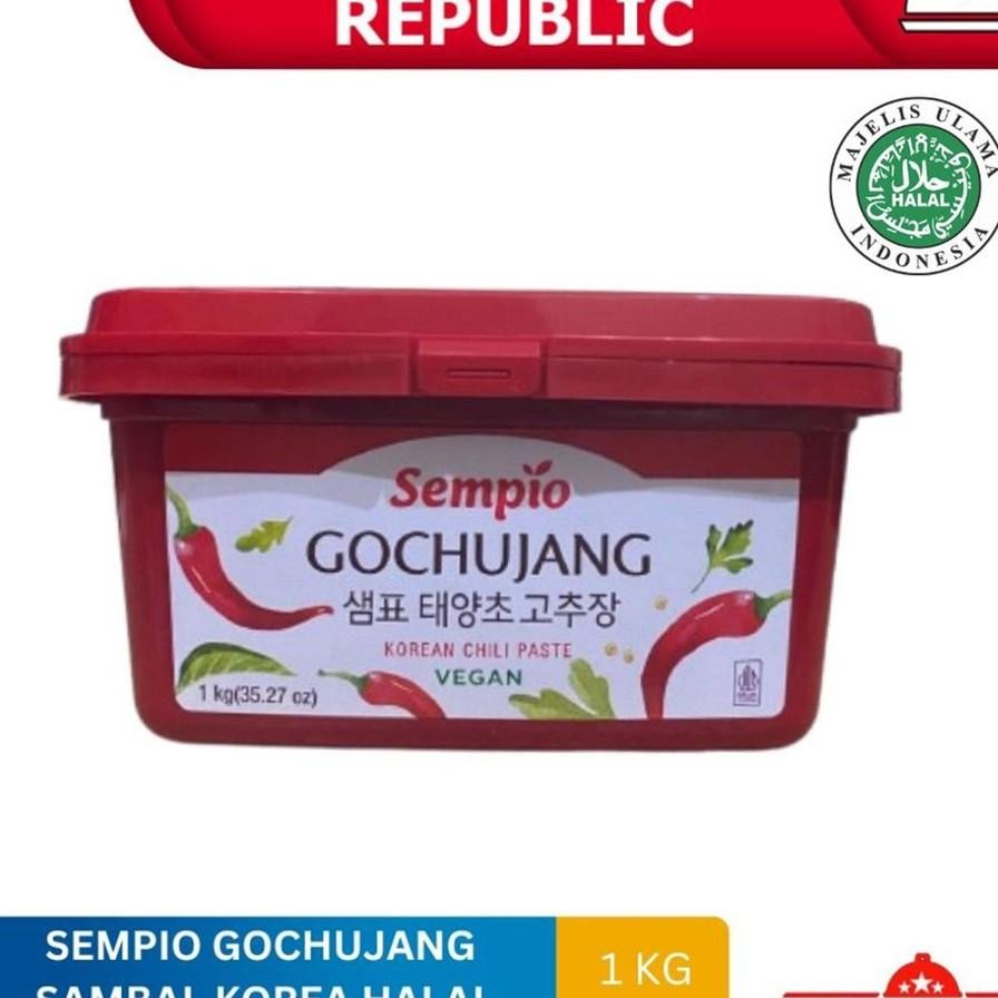 

Empio Gochujang Halal 1 G Ambal Gochujang Pata Orea Au Ao