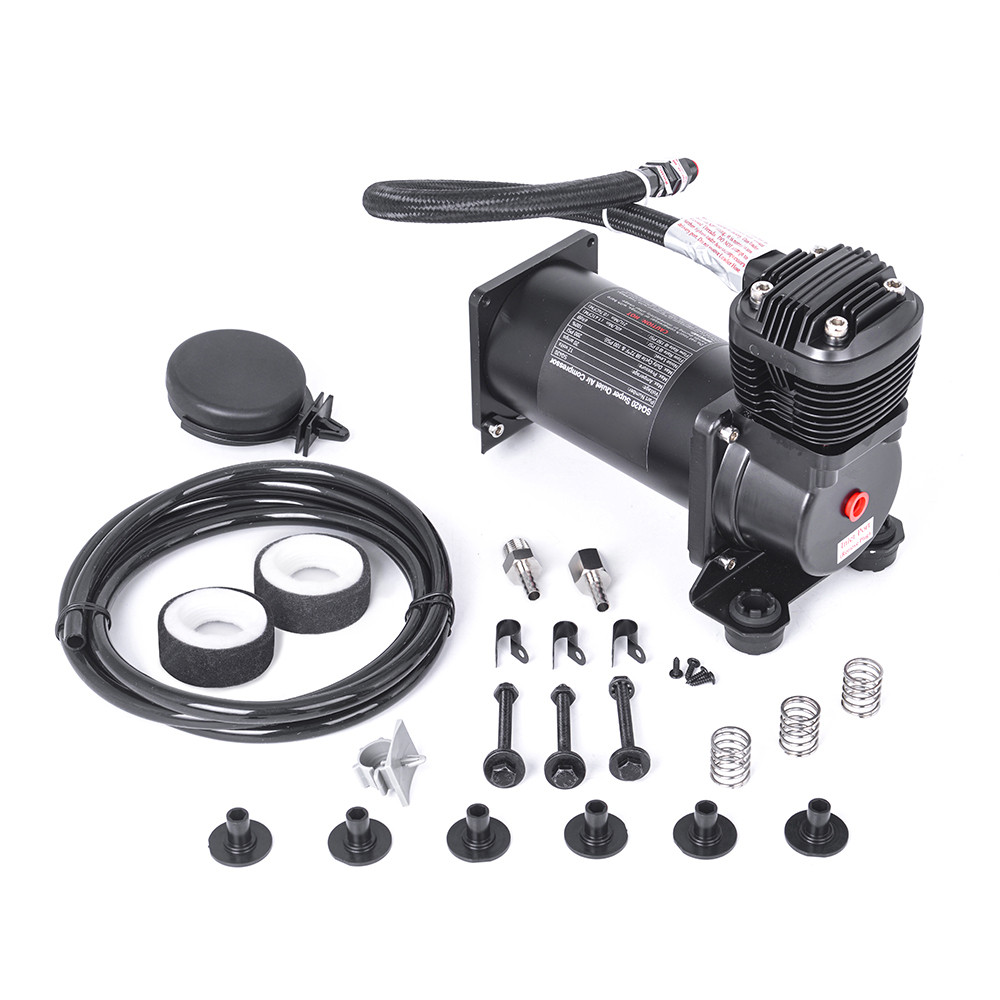 MUSK Universal Super quiet DC 12V SQ420 Air suspension air compressor air suspension kit