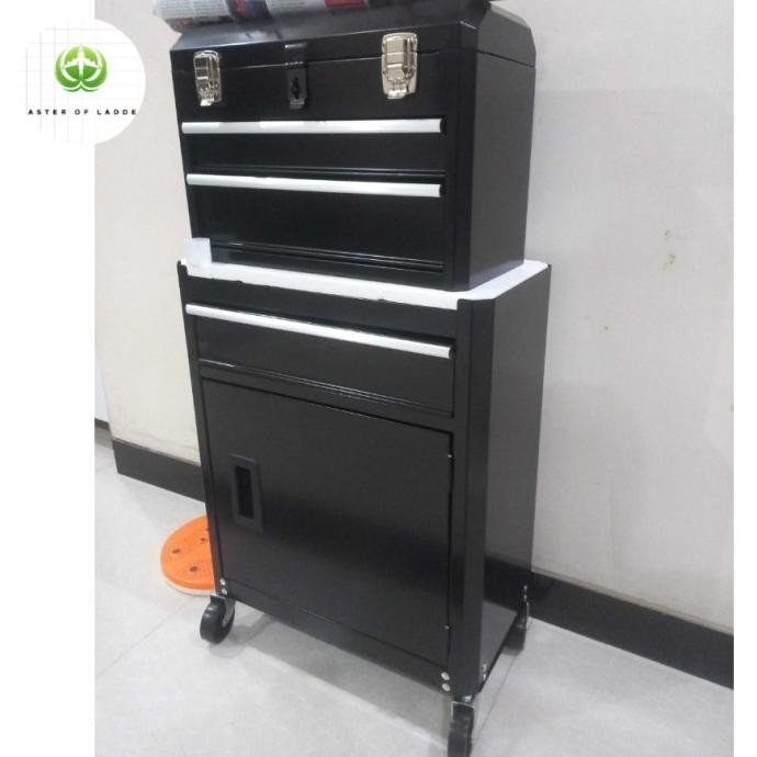 

Kabinet/Rak Besi Perkakas w/ Drawer TACTIX Chest & Cabinet 20 inch