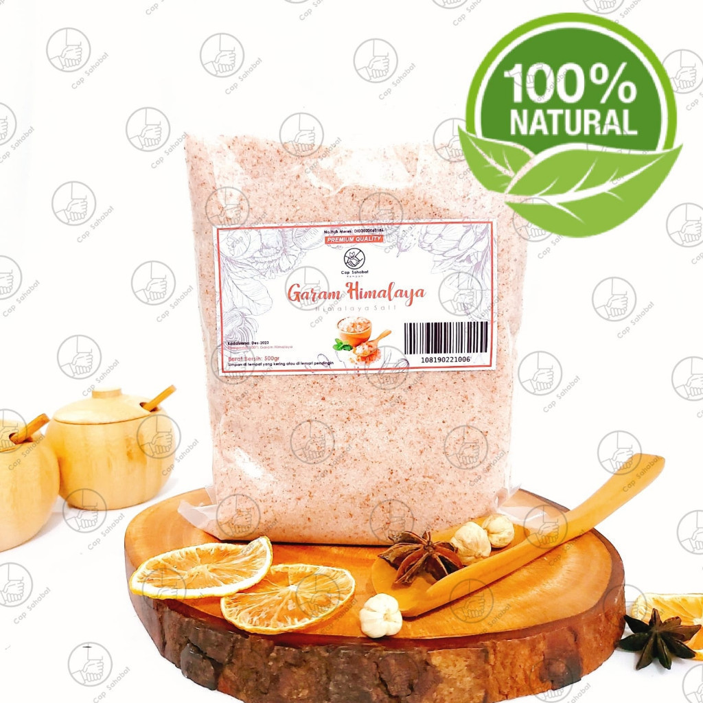 

500gr Garam Himalaya / Pink Himalaya Salt / Rempah / JSR 100% PREMIUM QUALITY