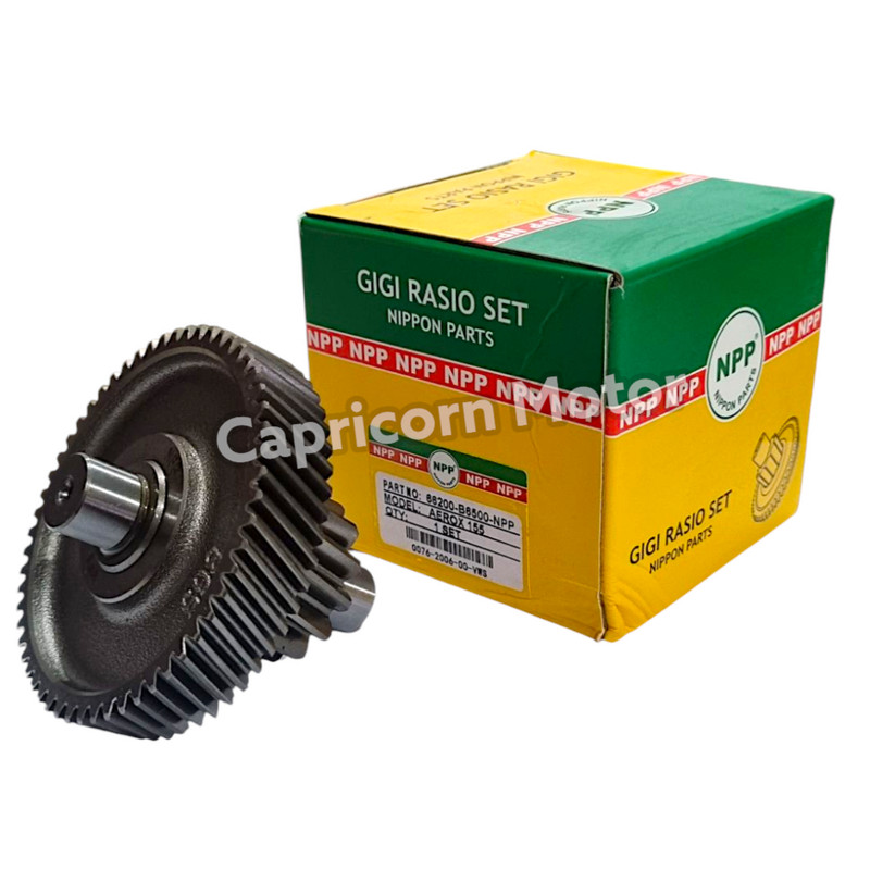GIGI RASIO KECIL GARDAN AEROX 155 GEARBOX SUSUN NPP