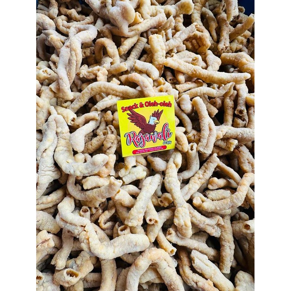 

2Kg Keripik Usus Super Premium Bu Lely Grosir Bal Gurih Asin / Balado/ Pedas Daun Jeruk Paket Usaha
