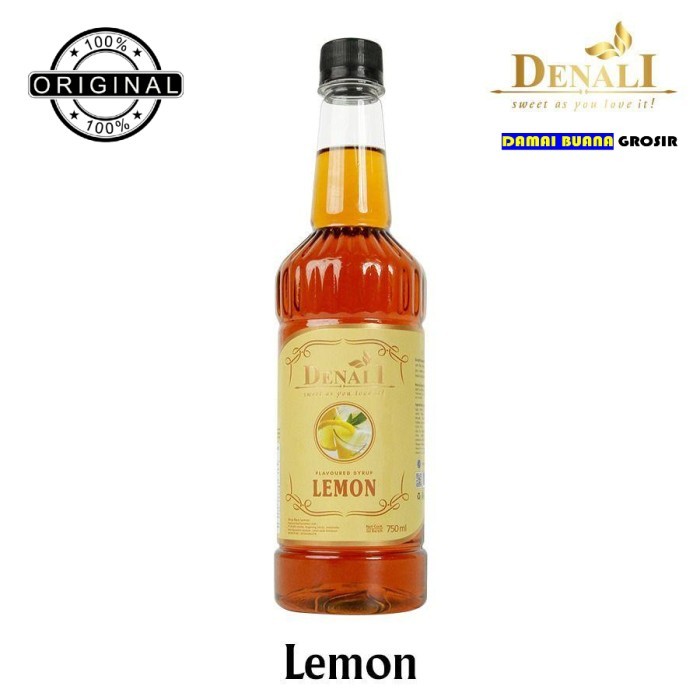 

Denali Syrup Lemon 750ml