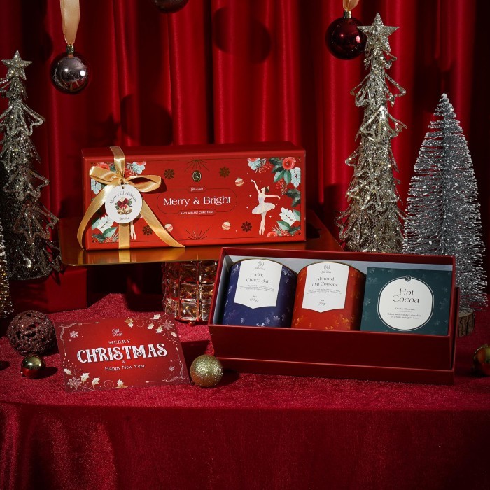 

CHRISTMAS HAMPERS / HAMPERS NATAL - NOEL SET - HARDBOX GIFTMYBEST