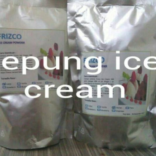 

Ice Cream Powder Tepung E Rim Frizco Gr