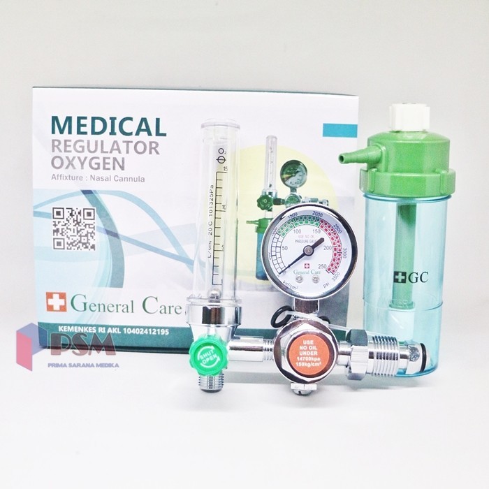 Regulator Oksigen / Manometer O2 - General Care