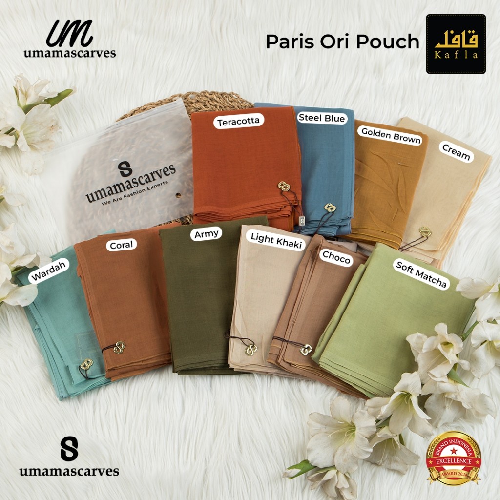 Paris Jadul Pou Umama Scarf