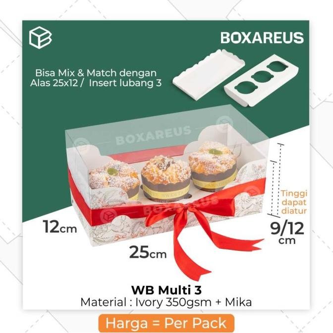 

Big Sale Box Mika Natal Dus Cupcake Isi 3 Christmas Bolu Gulung | Wb Multi 3 Stok Terbatas