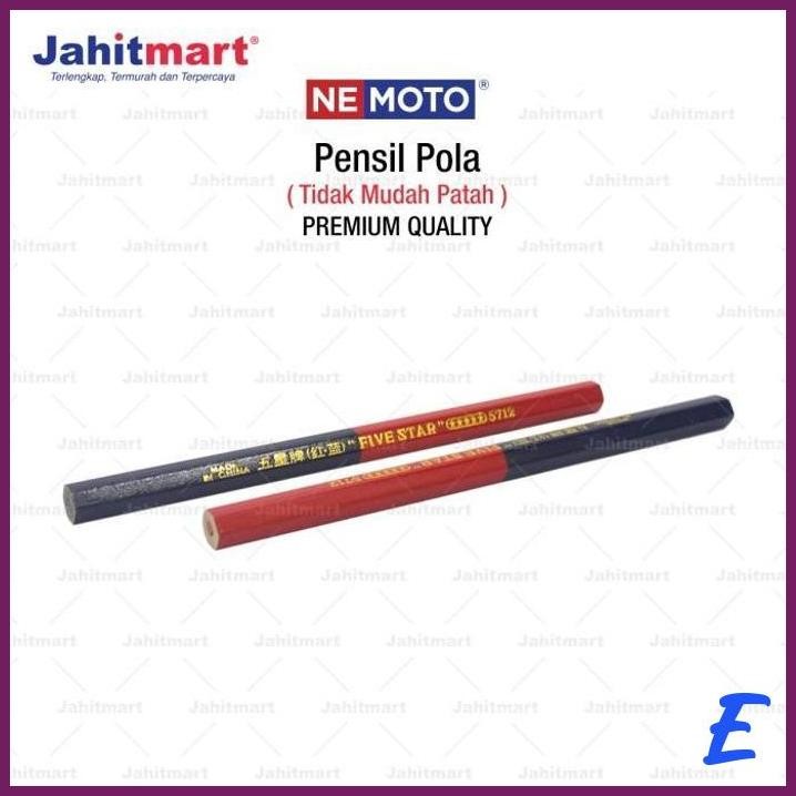 

| JH | ORIGINAL PENSIL MERAH BIRU BESAR / PENSIL POLA MERAH BIRU BESAR