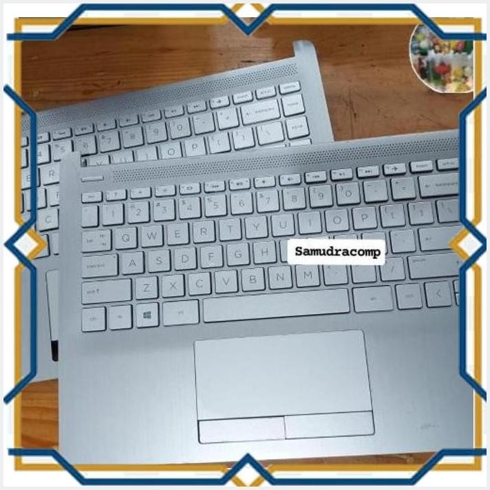[SAM] FRAME KEYBOARD ERROR MINUS SCRATH PALMREST LAPTOP HP 14S CF 14-CF 14-DK 14-CF HP 14S-CF HP 14S