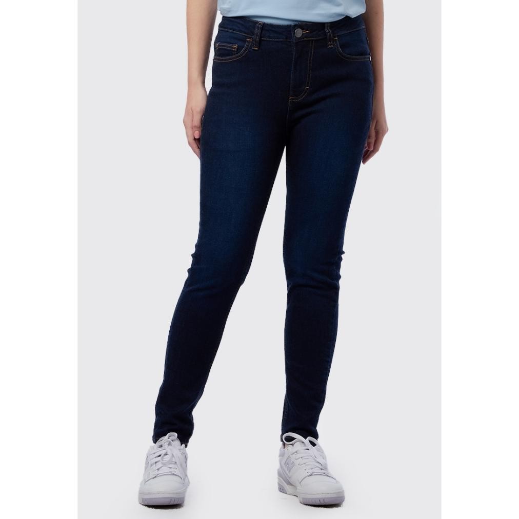 Tirajeans Skinny Denim Pants Med Blue