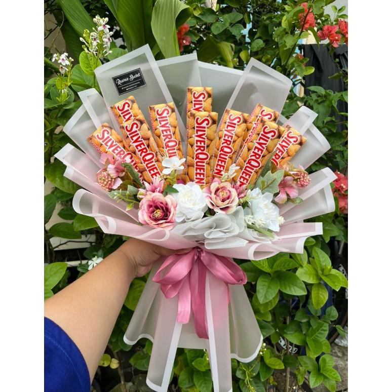 COD BUKET COKLAT VALENTINE || BUKET COKLAT SILVERQUEEN || BUKET COKLAT VALENTINE SILVERQUEEN CADBURY