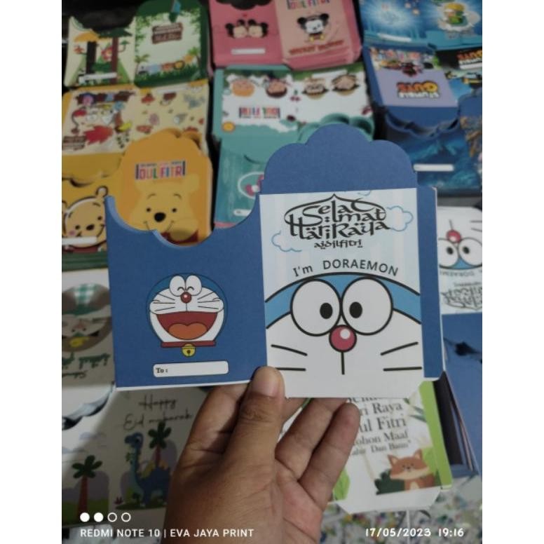 

COD [1000lembar] Amplop Lebaran HVS ukuran medium un-140