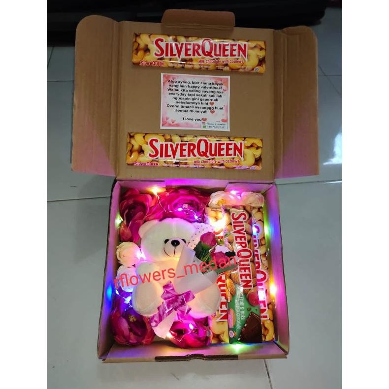 

BISA COD hampers coklat silverquen kado valentine ulang tahun aniversery ng-65