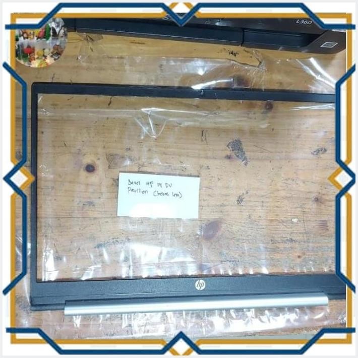 [SAM] BEZEL DEPAN LCD LAPTOP BARU UNTUK HP PAVILION 14-DV ADA BEKAS LEM SECOND ORIGINAL