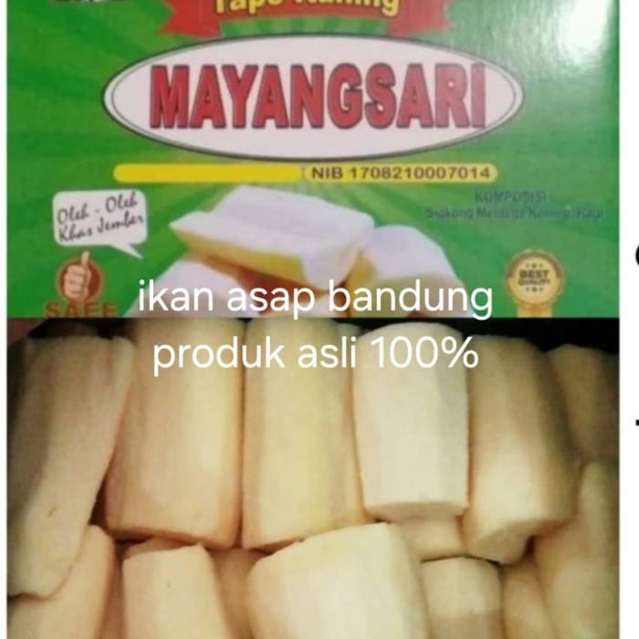 

PROMO! peuyeum Bandung manis legit tanpa serat tape mayangsari jember 1kg