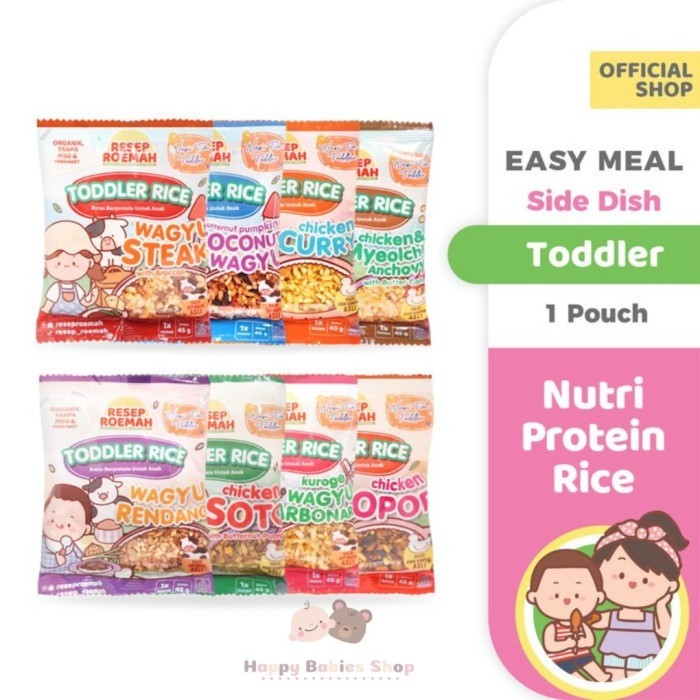 

Resep Roemah - Nasi Tim NutriProtein / Toddler & Kids / Resep Roemah NutriProtein Rice / No MSG &