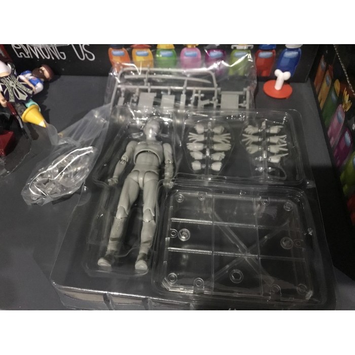 SHF BODY KUN BODY CHAN DX Set GRAY Color Ver - SHFiguarts Mannequin