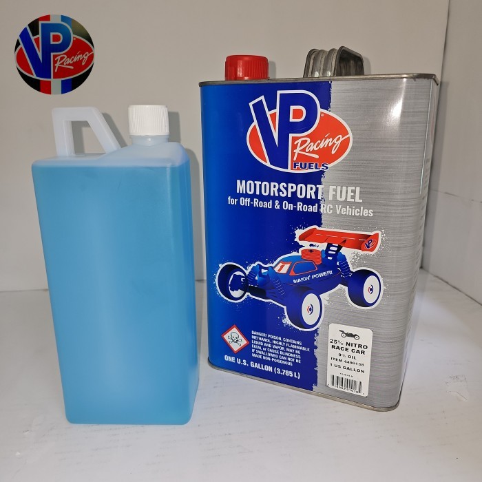 TERBARU Rc fuel 25% Nitro Race car bahan bakar engine rc kemasan 1L - Vp Racing BISA GOSEND