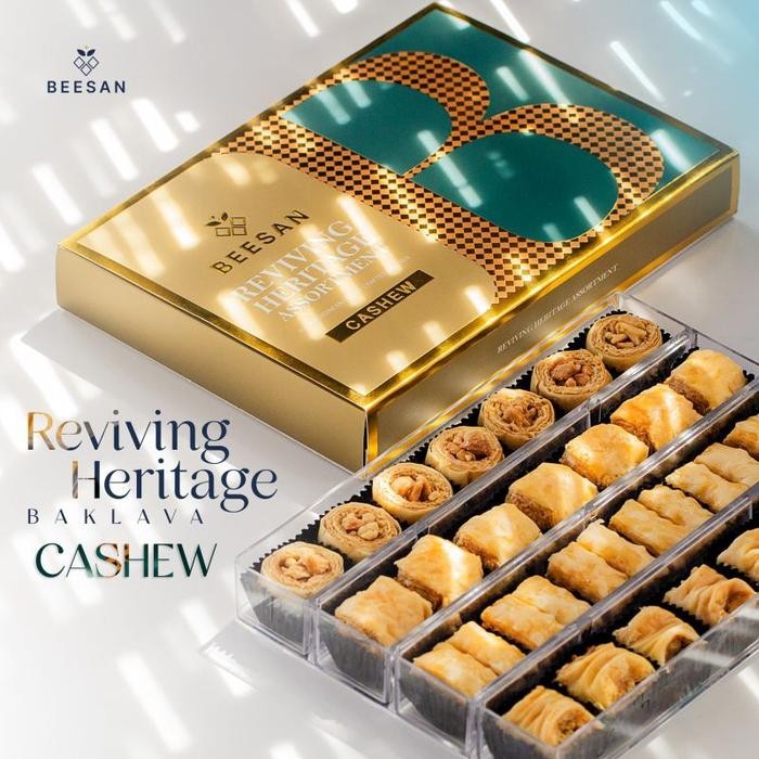 

Beesan Baklava REVIVING HERITAGE Assortment Cashew 390g