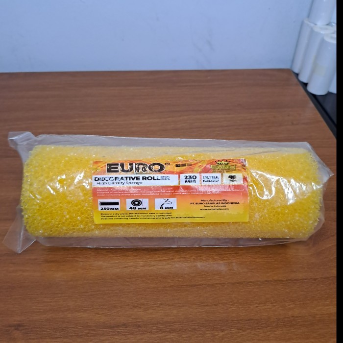 Roll Cat Tekstur Motif Kamprot Roll 9 Inch Texture Roller Paint